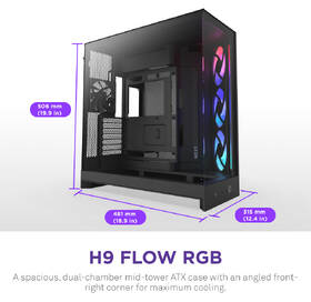 Case NZXT H9 Flow RGB čierna

 obrázok produktu 1 z 8