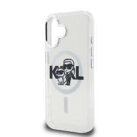 Kryt na mobil Karl Lagerfeld IML Glitter Karl and Choupette Sketch MagSafe na Apple iPhone 16 priehľadný

 obrázok produktu 4 z 6