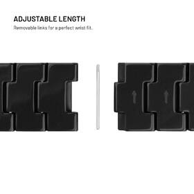 Remienok FIXED Resin Strap na Apple Watch 38/40/41mm čierny

 obrázok produktu 4 z 6