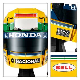 Stavebnica LEGO® Editions 43024 Prilba Ayrton Senna 

 obrázok produktu 3 z 9