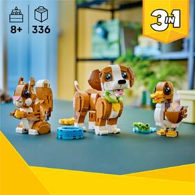 Stavebnica LEGO® Creator 3 v 1 31382 Roztomilá zvířata: Roztomilé štěňátko 

 obrázok produktu 7 z 8