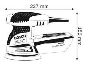 Excentrická brúska Bosch Professional GEX 125-1 AE 0.601.387.500 

 obrázok produktu 6 z 6
