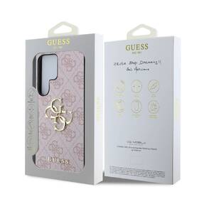 Kryt na mobil Guess PU 4G Metal Logo na Samsung Galaxy S25 Ultra ružový

 obrázok produktu 6 z 6