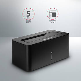 Dokovacia stanica Axagon SuperSpeed USB COMPACT HDD dock čierna

 obrázok produktu 3 z 9