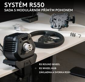 Volant Logitech RS50 System - PC čierny

 obrázok produktu 13 z 19