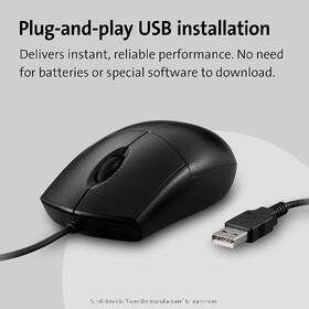 Myš KENSINGTON Pre Fit USB, umývateľná čierna

 obrázok produktu 1 z 3