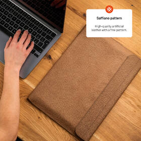 Puzdro na notebook FIXED York do 15,3" krémové

 obrázok produktu 3 z 6