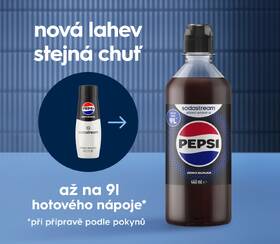 Príchuť pre šumivú vodu SodaStream DC Pepsi ZERO 440 ml 

 obrázok produktu 1 z 2
