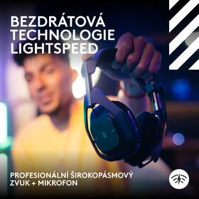 Headset Logitech G Astro A50 X Lightspeed Wireless + Base Station čierny

 obrázok produktu 16 z 23