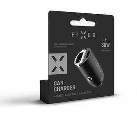 Adaptér do auta FIXED USB-C PD, USB QC 3.0, 30W čierny

 obrázok produktu 7 z 7