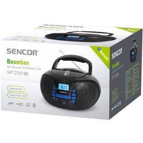 Rádioprijímač s CD Sencor SPT 2700 čierny

 obrázok produktu 1 z 1