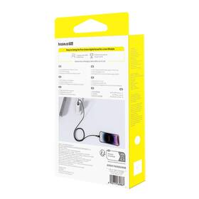 Kábel Baseus Dura USB/Lightning, 2.4A, 2m čierny/zlatý

 obrázok produktu 16 z 16