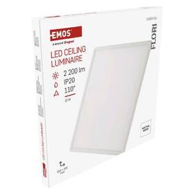 LED stropné svietidlo EMOS FLORI, 42x42xcm, 22W, 2200lm, neutrálna biela biele

 obrázok produktu 2 z 5