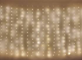 Vianočné osvetlenie EMOS 400 LED nano reťaz - 2,9 × 2 m, záclona, ​​vonkajšia aj vnútorná, teplá biela 

 obrázok produktu 2 z 6