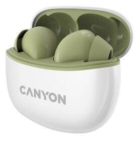 Slúchadlá Canyon TWS-5 BT biela/zelená

 obrázok produktu 1 z 5