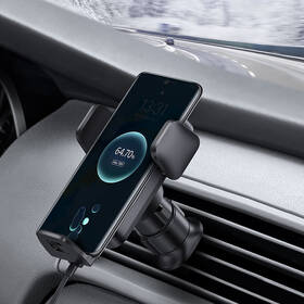 Držiak na mobil Baseus Wisdom Auto Alignment s bezdrôtovým nabíjaním 15 W čierny

 obrázok produktu 10 z 14