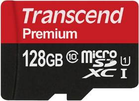 Pamäťová karta Transcend 128GB UHS-I U1 (90R/45W) + adaptér 

 obrázok produktu 1 z 1