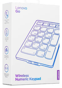 Klávesnica Lenovo Go Wireless Numeric Keypad sivá

 obrázok produktu 4 z 5