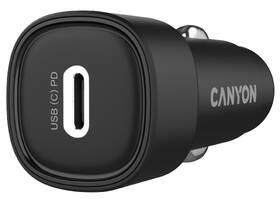 Adaptér do auta Canyon OnDrive 30 PD 30W USB-C čierny

 obrázok produktu 1 z 8