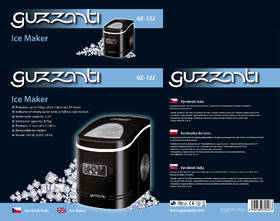 Výrobník ľadu Guzzanti GZ 122 čierny

 obrázok produktu 2 z 2