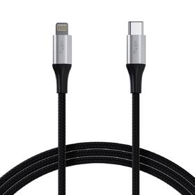 Kábel Allity AUC-01, 27W, USB-C/Lightning, 1m čierny

 obrázok produktu 1 z 4