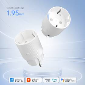 Inteligentná zásuvka IMMAX NEO SMART Thin (typ F), Wi-Fi biela

 obrázok produktu 11 z 19