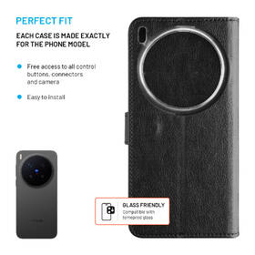 Puzdro na mobil flipové FIXED Opus na Vivo X300 Pro čierne

 obrázok produktu 2 z 7