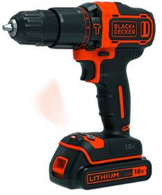 Aku vŕtačka Black-Decker BDCHD18K1B2 (s batériou) 

 obrázok produktu 7 z 10