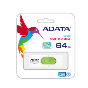 USB flashdisk ADATA UV320 64GB biely/zelený

 obrázok produktu 2 z 4