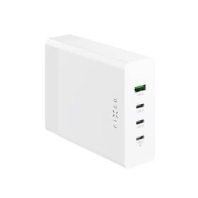 Nabíjačka do siete FIXED Charging Station 3xUSB-C/ 1xUSB-A, GaN, PD 3.0, 200 W biela

 obrázok produktu 2 z 12