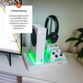 Dokovacia stanica FIXED pre Xbox Series X a S s odvetrávaním a nabíjaním pre dva ovládače Xbox biela

 obrázok produktu 10 z 11