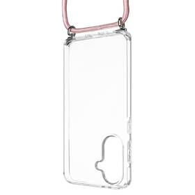 Kryt na mobil FIXED Pure Neck s ružovou šnúrkou na krk na Samsung Galaxy A36 5G priehľadný

 obrázok produktu 1 z 4