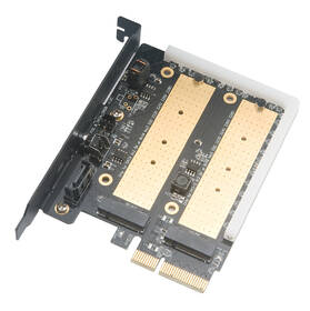 Adaptér AKASA M.2 PCIe SSD and M.2 SATA SSD čierny

 obrázok produktu 2 z 6
