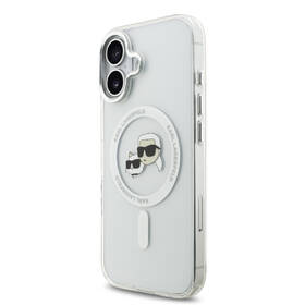 Kryt na mobil Karl Lagerfeld IML K&CH Heads Metal Frame MagSafe na Apple iPhone 17 priehľadný

 obrázok produktu 1 z 7