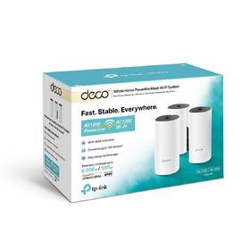 Kompletný Wi-Fi systém TP-Link Deco P9 (3 ks) biely

 obrázok produktu 4 z 4
