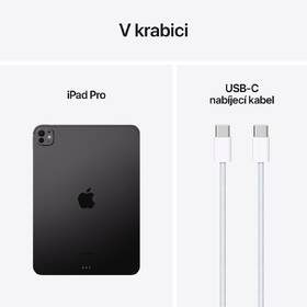 Tablet Apple iPad Pro 11" M4 WiFi 512GB štandardné sklo - polnočný 

 obrázok produktu 9 z 9
