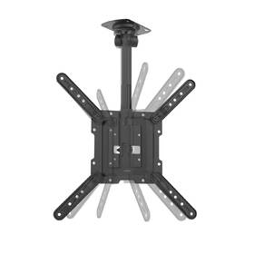Držiak na TV Hama 220877, stropný, otočný, pre uhlopriečky 32" až 65", max. nosnosť 40 kg čierny

 obrázok produktu 1 z 3