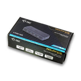 USB Hub i-tec USB 3.0 / 4x USB 3.0 čierny

 obrázok produktu 4 z 4