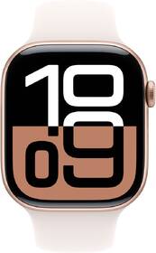 Inteligentné hodinky Apple GPS 46mm ružovo zlatý hliník - svetlo rumenný športový remienok - M/L 

 obrázok produktu 1 z 8