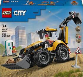 Stavebnica LEGO® City 60480 Žlutý nakladač s rypadlem 

 obrázok produktu 8 z 8