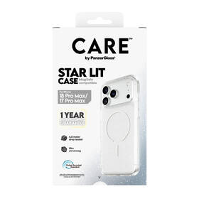 Kryt na mobil PanzerGlass CARE na Apple iPhone 18 Pro / 17 Pro Star Lit MagSafe priehľadný

 obrázok produktu 4 z 4