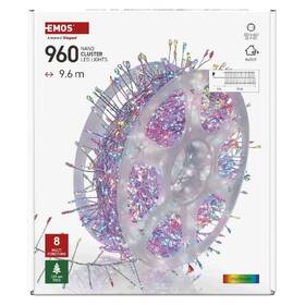 LED reťaz EMOS na cívce, nano, stříbrný, 9,6 m, venkovní i vnitřní, multicolor, časovač strieborný

 obrázok produktu 8 z 8
