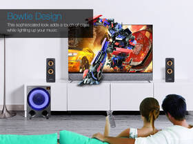 Reproduktory Fenda F&D F770X, 2.1, 76W, RGB, BT5.0, FM rádio, USB, optický vstup, diaľkové ovládanie 

 obrázok produktu 2 z 6