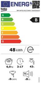 Práčka Beko BM1WFSU36233WW biela

 obrázok produktu 1 z 7