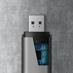 Čítačka pamäťových kariet Axagon Card Reader USB3.2 Gen 1 Type-C + Type-A, SD/microSD, UHS-I strieborná

 obrázok produktu 7 z 9