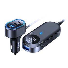 Adaptér do auta 3mk Double Car Charger 135W čierny

 obrázok produktu 3 z 9