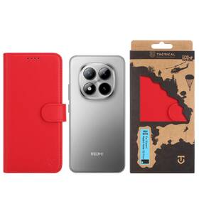Puzdro na mobil flipové Tactical Field Notes na Xiaomi Redmi Note 15 Pro+ 4G/5G červené

 obrázok produktu 2 z 2