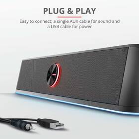 Reproduktory Trust GXT 619 Thorne RGB Illuminated Soundbar čierne

 obrázok produktu 10 z 11