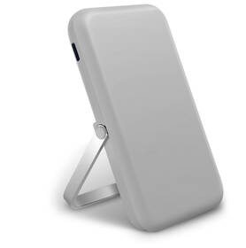 Powerbank Uniq Hoveo MagSafe 5000 mAh - světlo šedá 

 obrázok produktu 1 z 5