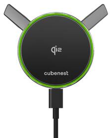 Držiak na mobil Cubenest SQ1C0 s nabíjaním Qi2, do mriežky čierny

 obrázok produktu 5 z 15